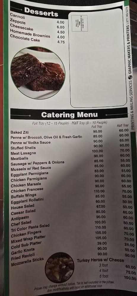 La cucina Menu image 2